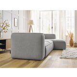 Bobochic Paris Svijetlo siva kutna garnitura od bouclé tkanine (s desnim kutom) Zephyr – | shoptok.hr