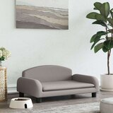  Krevet za pse smeđesivi 70 x 45 x 30 cm od tkanine | shoptok.hr