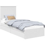  Krevet s od storage Bijelo 75 x 190 cm Konstruirano drvo | shoptok.hr