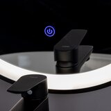  Brilagi-LED ogledalo za kupatilo CANZO LED/25W/230V 50x80 cm crno IP44 CRI 90 prigušiva + CCT | Eponuda.com