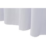  Rastezljive navlake za stol 2 kom duge 120 x 60,5 x 74 cm bijele | shoptok.hr