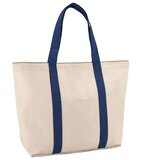  TORBA PLATNENA ZA PLAŽU STRICKER VILLE 92824104 NATUR/PLAVA u