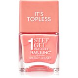 Nails Inc. It’s Topless gel lak za nohte za dolgoobstojen učinek odtenek Paloma Peach Creme 14 ml | Shoptok.si