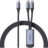 Joyroom - Kabel za punjenje serije Speedy (SA21-1T2) - Type-C do 2x USB-C- brzo punjenje-100 W- 150 cm - crni Cijene