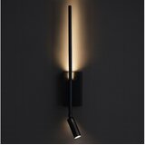  LED zidno svetlo TORCH LED/6W/230V + LED/3W crna | Eponuda.com