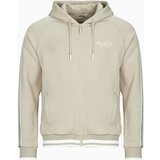 Guess Puloverji FINLO ZIPPED HOODIE Bež u