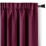 AmeliaHome curtain BLACKOUT color violet style classic tape type of material - textiles blackout 140x270 Cijene
