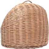 vidaXL Transporter za mačke 60 x 45 x 45 cm od prirodne vrbe | shoptok.hr