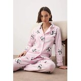 TRENDYOLMILLA Ženski set pidžame i traka za spavanje Thmaw22Pt0359, Roze | Eponuda.com