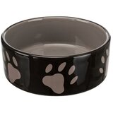 Trixie posoda keramična vzorec tačke, rjava | Shoptok.si