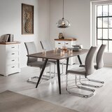 Bessagi Home nihajni stol lennard, svetlo siva | Shoptok.si