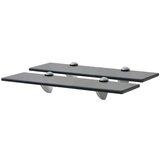  Zidne police 2 kom staklene 40 x 10 cm 8 mm | shoptok.hr