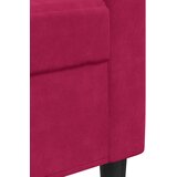  Trosjed crvena boja vina 180 cm baršunasti | shoptok.hr