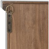 Bloomingville Črna stenska vitrina iz masivne jelke 50x80x14 cm Hazem – | Shoptok.si