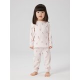 name it Pižama rjava / med / roza / svetlo roza | Shoptok.si