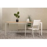 Venture Home Break pravokutni vrtni blagovaonski stol 205 × 90 cm, bež Cijene