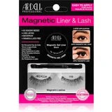 Magnetic Liner & Lash 110 odtenek Black darilni set magnetne trepalnice 110 1 par + magnetno črtalo v gelu 2 g Black + čopič za črtalo 1 kos