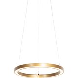 QAZQA Professional Zlata viseča svetilka 40 cm, vključno z LED, zatemnitvijo v 3 korakih - Girello Cene