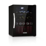 Klarstein beersafe xl onyx, hladilnik za pijačo, e, led, kovinske rešetke, steklena vrata Cene