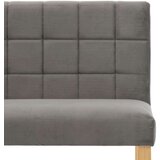  Klop 140 cm sivo blago | Shoptok.si