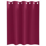 vidaXL Zavjese sa zavjesama 2 pcs Svijetlo siva 140 x 140 cm Poliester | shoptok.hr