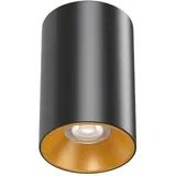 stropna lampa beta - ss, crno/zlatna, IP20, GU10