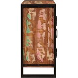  Noćni ormar Šareni 66 x 35 x 76 cm masivno obnovljeno drvo | Eponuda.com