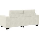  Dvosjed krem boje baršuna 180x77x82 cm | Shoptok.si