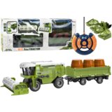  Kombajn na daljinsko upravljanje s prikolicom Harvester Agricultural - zeleni | shoptok.hr