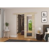 ADRK Furniture Drsna medsobna vrata Brit 86 - sonoma hrast | Shoptok.si