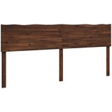  Uzglavlje s prirodnim rubom ROSTOCK Tamno smeđa 180 cm | shoptok.hr
