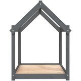 Krevet za pse sivi 101x70x90 cm od masivne borovine | Eponuda.ba