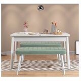 Hanah home Set Trpezarijski sto i 2 klupe Santiago 0400, Zelena | Eponuda.ba