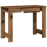 vidaXL Pisalna miza starinski les 100x45x75 cm inženirski les | Shoptok.si