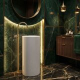 REA Bath Slavina za umivaonik Rea Lungo Brush Gold | shoptok.hr