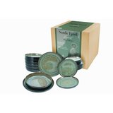 Creatable Jedilni Servis Nordic Fjord Green, 18-Delni | Shoptok.si