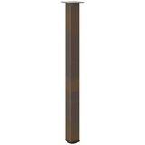  Noge za barski stol 4 kom prirodni čelik 110-112 cm čelik | shoptok.hr