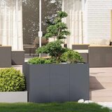 vidaXL Sadilica antracit 120x80x80 cm od čelika | shoptok.hr