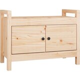 vidaXL klop za predsobo 80x40x60 cm trdna borovina, (20766918) Cene