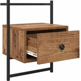 Noćni ormar 2 pcs Staro drvo 35 x 30 x 51 cm Konstruirano drvo | shoptok.hr