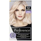 L´Oréal Paris préférence Cool Blondes trajna barva za lase 60 ml odtenek 9,12 Siberia | Shoptok.si