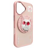 NIMMY GLASSES COOL CAT MagSafe kompatibilna maskica za iPhone 16 roza | shoptok.hr