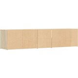 vidaXL Kotna omarica sonoma hrast 200x40x45 cm iverna plošča | Shoptok.si