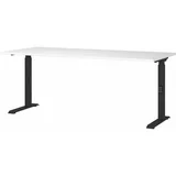 Germania Radni stol s bijelom pločom stola 80x180 cm Downey –