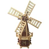  Drvena vrtna vjetrenjača, rotirajuća, ukrasna 130 cm | shoptok.hr