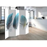 Artgeist PARAVAN 225/172/3 cm bela, svetlo modra Slike