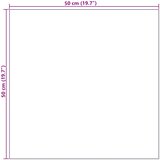  Tepih pločica Srednja Siva 50 x 50 cm 20 pcs PP i bitumen | shoptok.hr