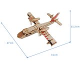3D drvena slagalica Amfibijski Bombarder