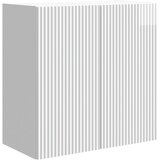 vidaXL Ormar za montažu na zid 59 x 31 x 60 cm Konstruirano drvo - Visoko sjajno bijela 59 x 31 x 60 cm | shoptok.hr