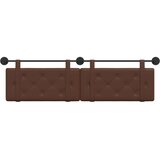  Držeće uzglavlje Zidne Smeđa 170 x 55 x 5 cm Lažna koža - Smeđa 160 cm bez LED | shoptok.hr